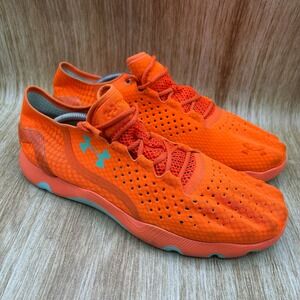Under Armour Speedform Apollo Men's Size 12 Orange Running Shoes Sneakers
